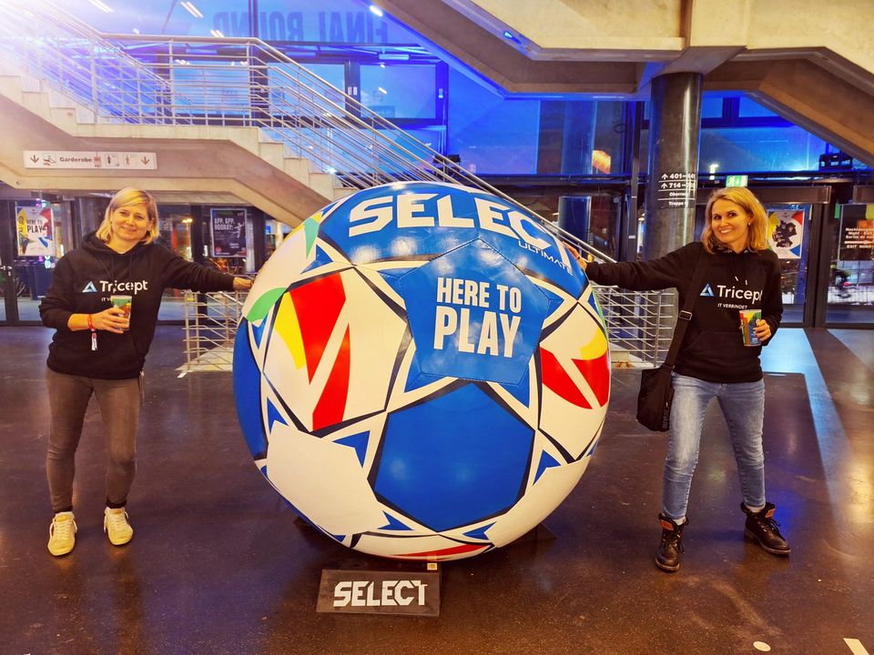 it4sport Teamevent bei der Handball-EM in Köln