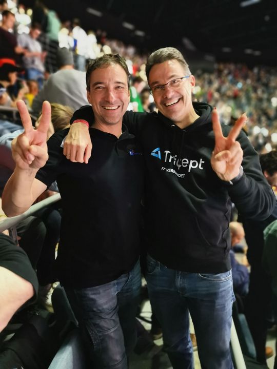 it4sport Teamevent bei der Handball-EM in Köln