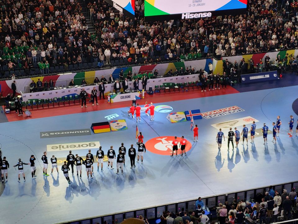it4sport Teamevent bei der Handball-EM in Köln