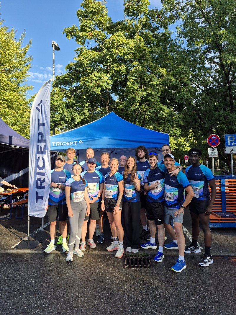 TRICEPT beim AOK Firmenlauf: Mit Teamgeist und sportlichem Ehrgeiz ins Ziel