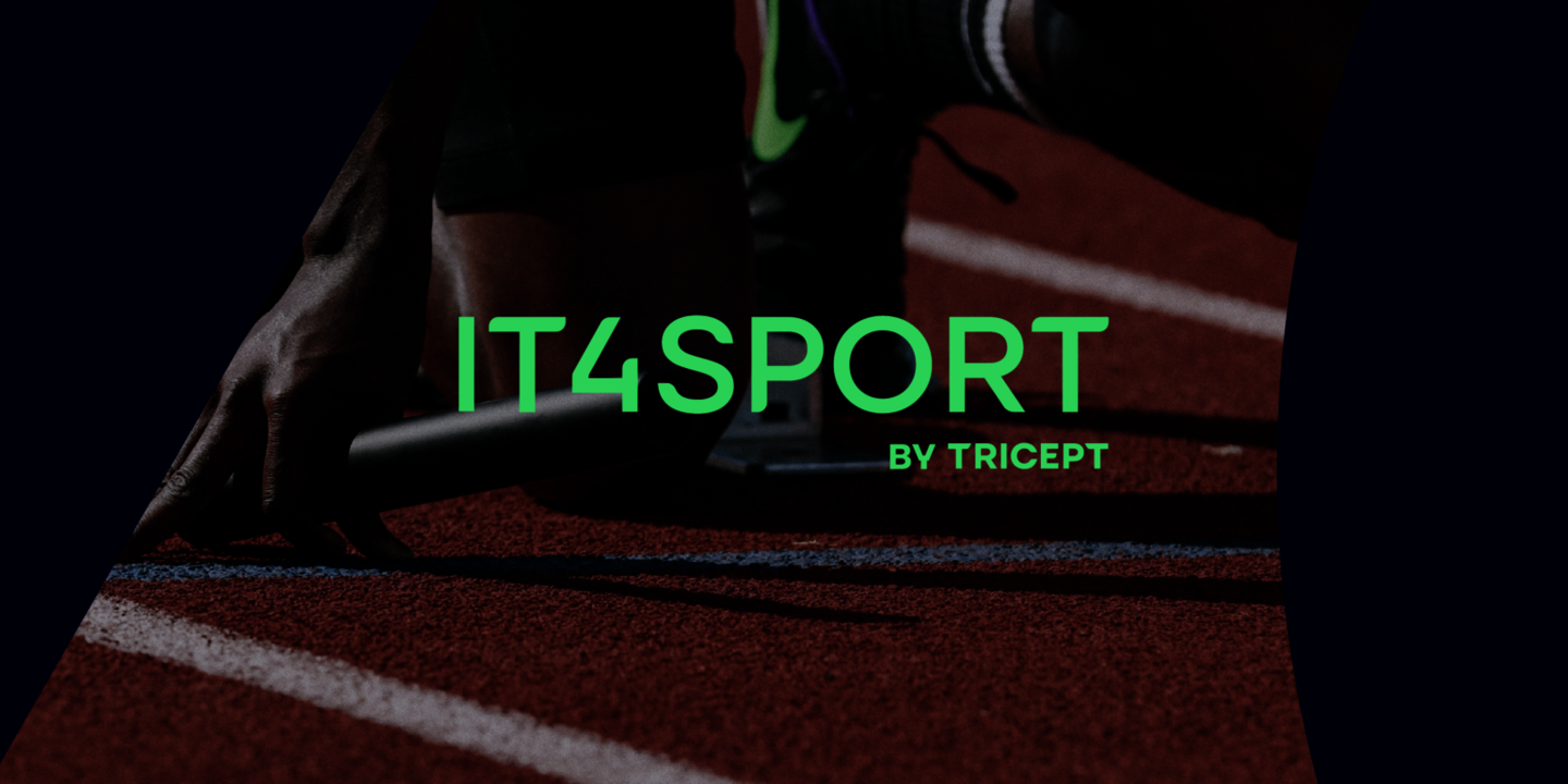 IT4SPORT im neuen Markenlook: Starker Auftritt im Design der TRICEPT AG