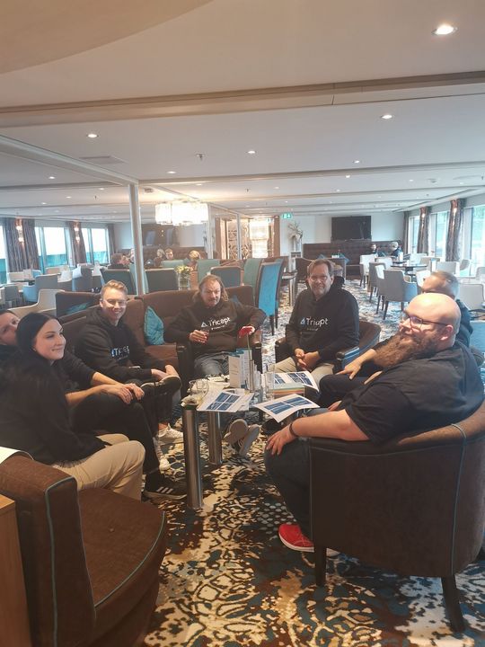 Tricept feiert Teamevent auf der MS Alina