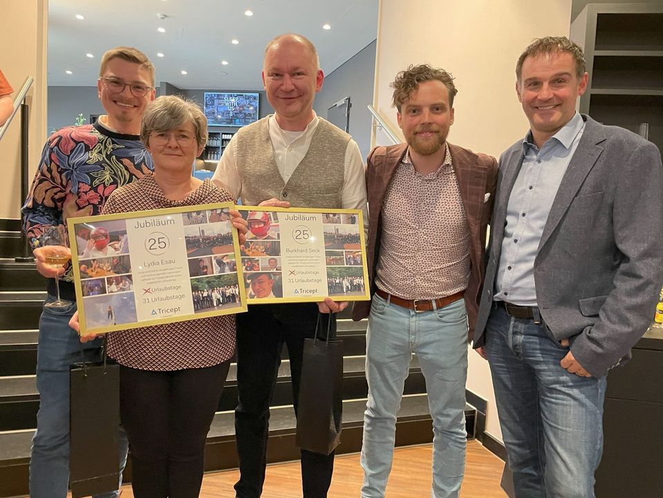 Triceptlerinnen und Triceptler feiern Gemeinschaft beim jährlichen Teamevent